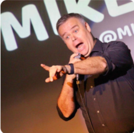 Mike Keenan on stage